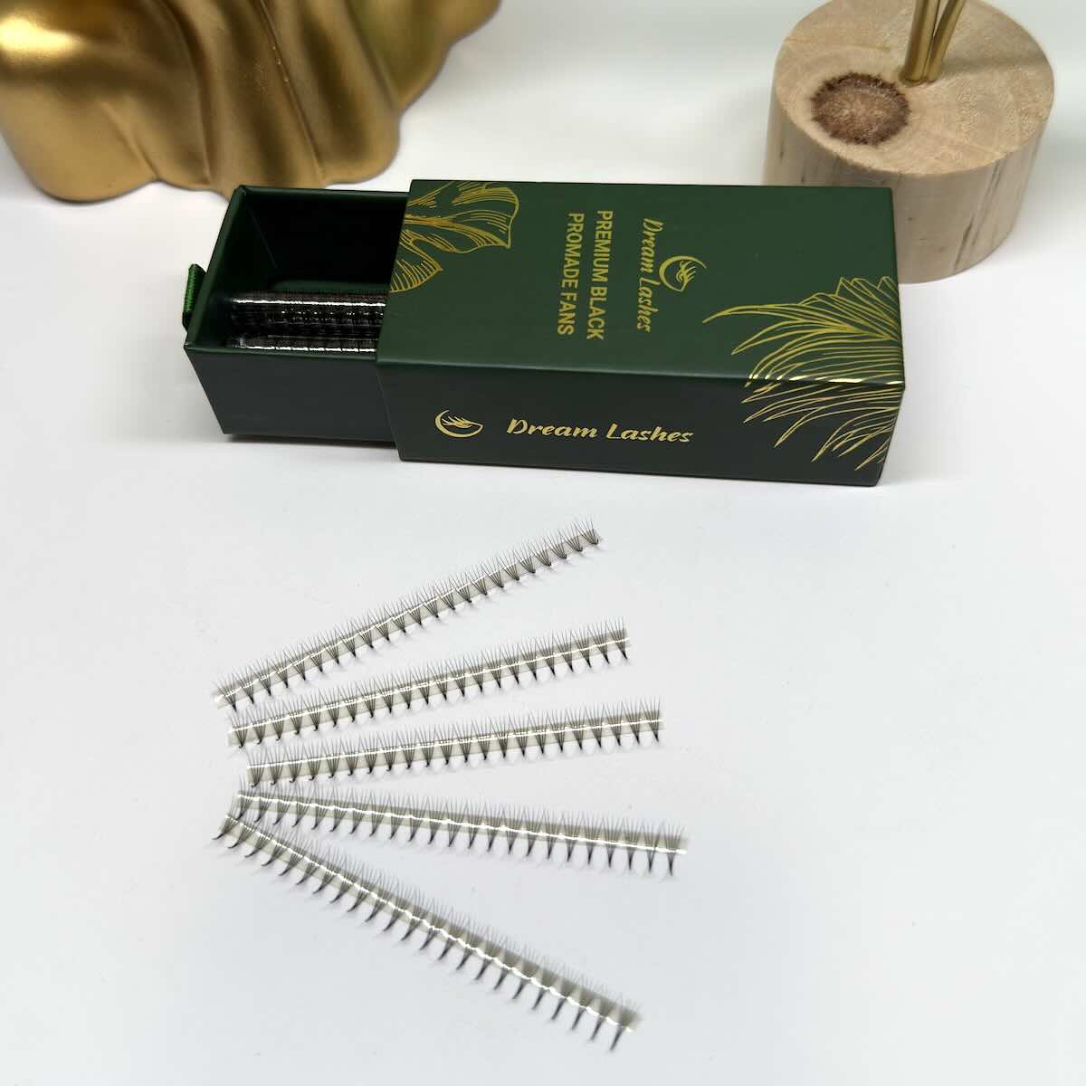 Dreamlashes Rapid Promade fekete műszempilla - 2000 fan